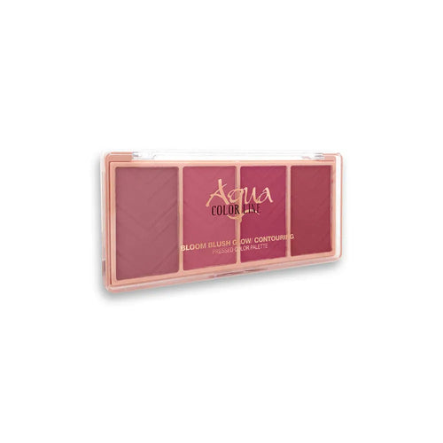 Aqua Color Line Bloom Blusher Glow & Contouring Kit - khubsurti