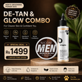 Niconi Men De-Tan Pack(300g) + Glycolic Acid 7%