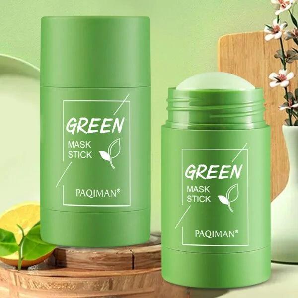 Green Mask Stick khubsurti.pk