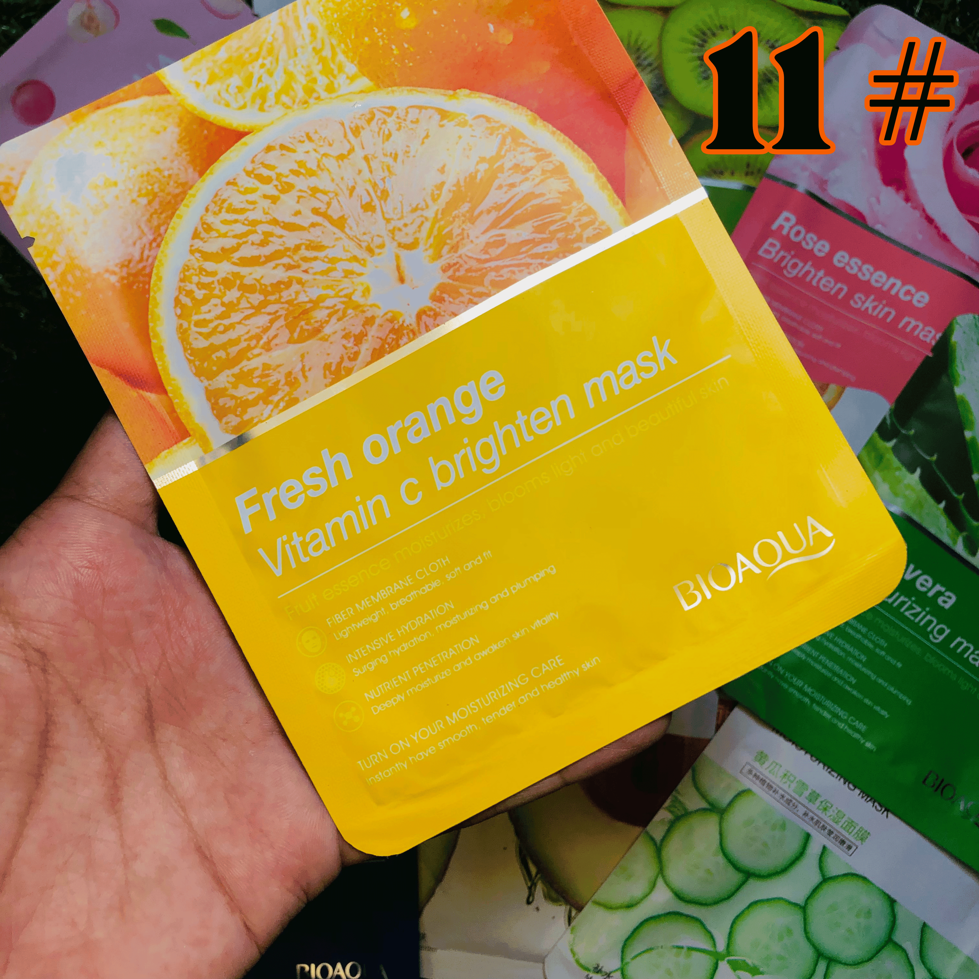 11-Pack Premium Moisturizing Face Sheet Mask Set khubsurti.pk 11-Pack Premium Moisturizing Face Sheet Mask Set wddtrn-rx.myshopify.com