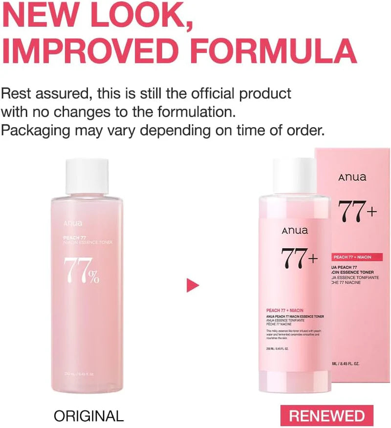 Anua - Peach 77 Niacin Essence Toner - 250ml