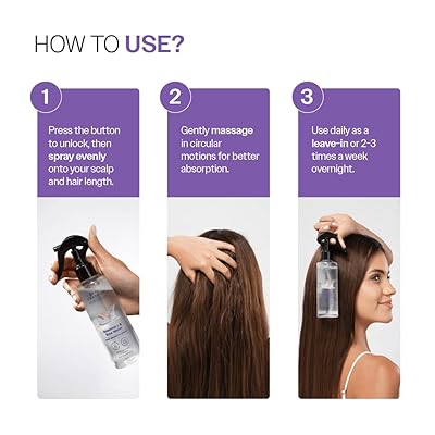Bare Anatomy Rosemary Water Spray for Hair Growth & Hair Fall Control - With Rice Water & 100% Natural Extracts - 200ml