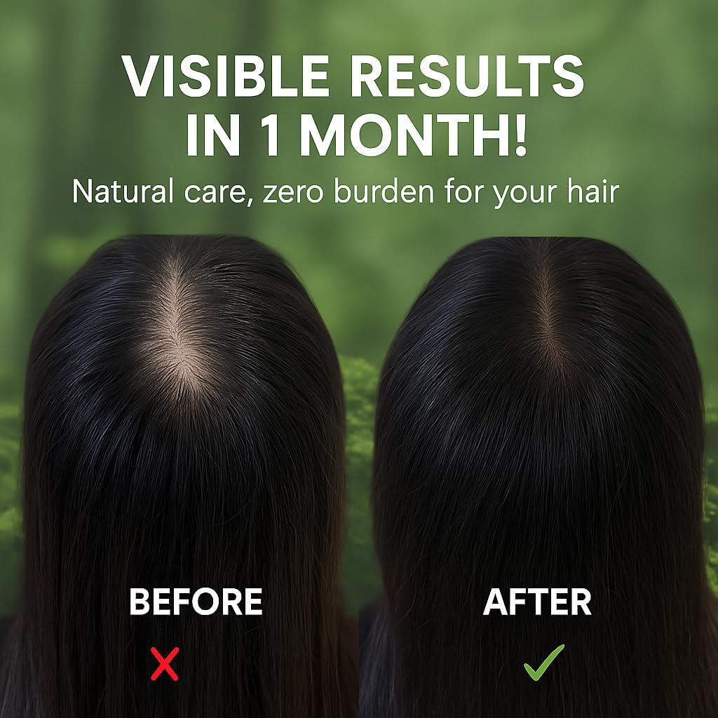 Seven Green - Natural Herbal Hair Shampoo Soap for Scalp Care and Hair Strengthening 125g