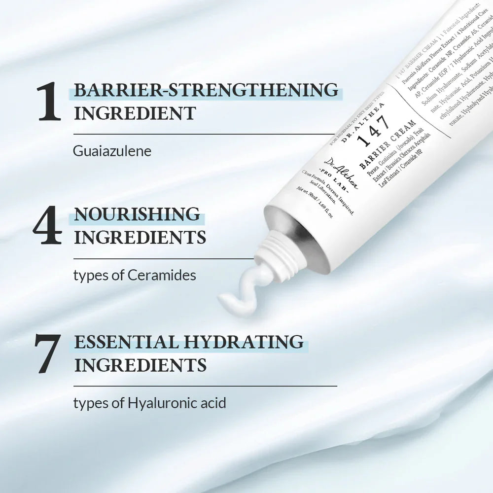 Dr.Althea 147 Barrier Cream For Normal to Dry Skin Type - 50ml