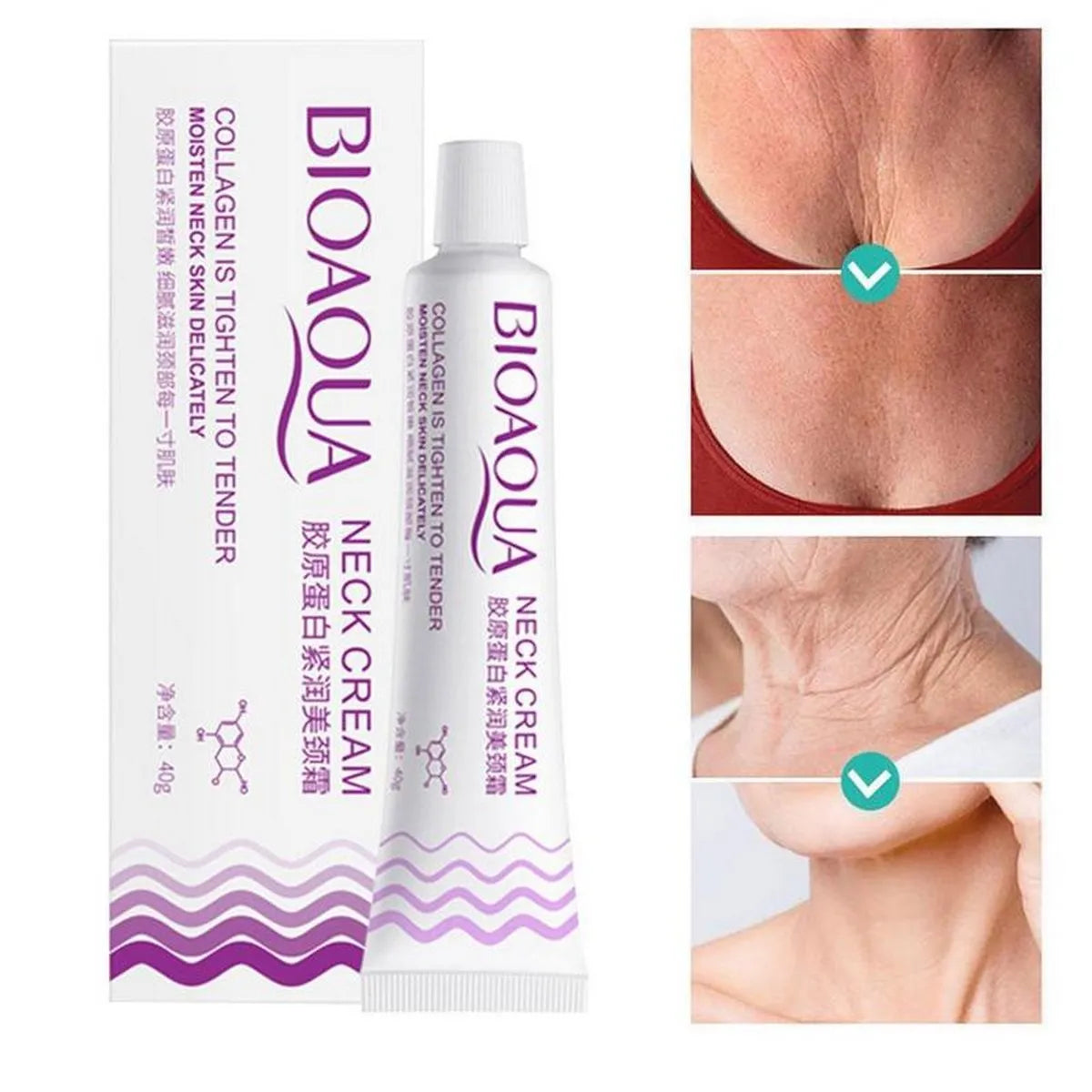 Bioaqua Neck Cream - 40g khubsurti.pk Bioaqua Neck Cream - 40g wddtrn-rx.myshopify.com