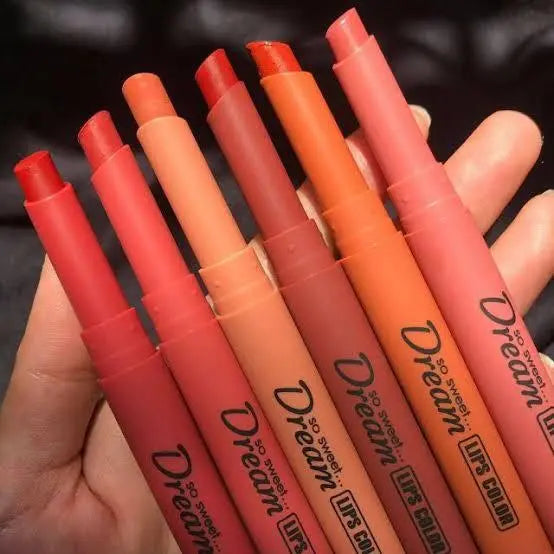 Heng Fang Silky Touch Refreshing Matte Dream Lips | 6 - Pack khubsurti.pk Heng Fang Silky Touch Refreshing Matte Dream Lips | 6 - Pack wddtrn-rx.myshopify.com