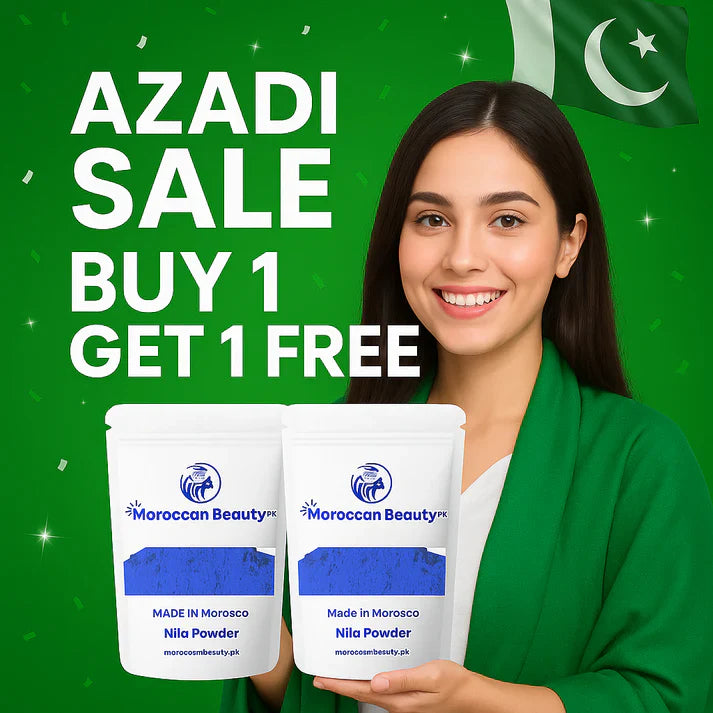 Moroccan Beauty Blue Powder 50g – Buy 1 Get 1 Free